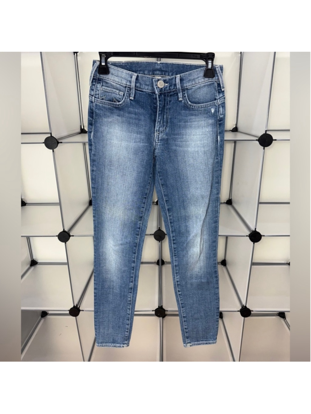 True Religion Women's Chrissy Ankle Skinny Jeans Size 25 Medium Wash